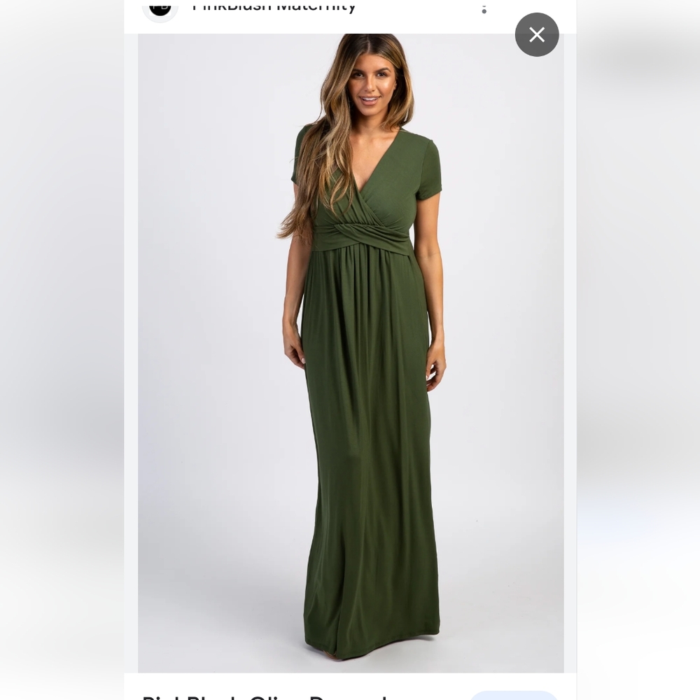 Maternity/Nursing Maxi Dress NWT